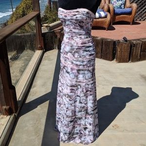 BGBG watercolor gown